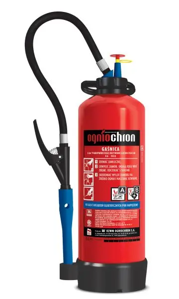 gaśnica pianowa z