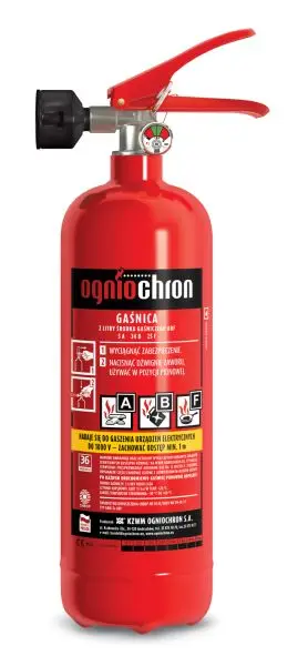 gaśnica pianowa gastronomiczna